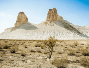 Двухдневный тур в впадину "Карагие", пески Туесу, Бозжыра, Гору Бокты, Кызылкуп (Тирамису)